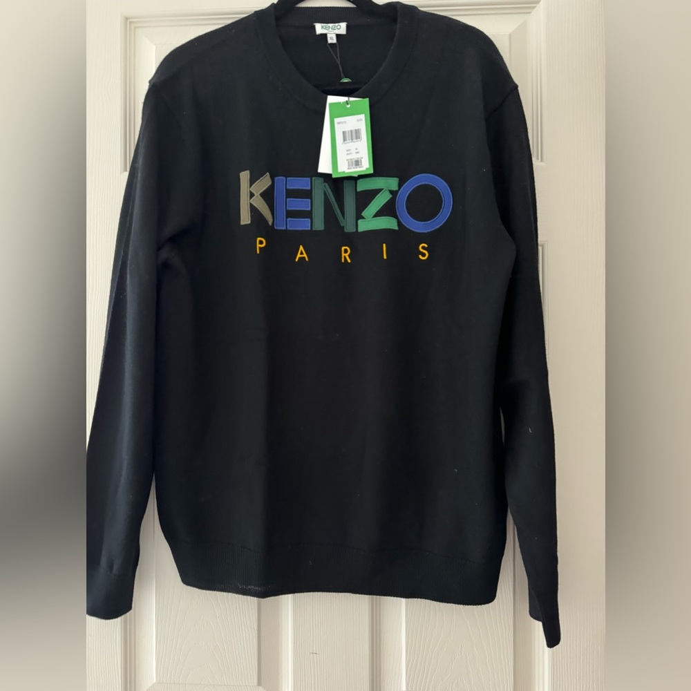 Black kenzo sweater! Size XL! Brand new with tags!